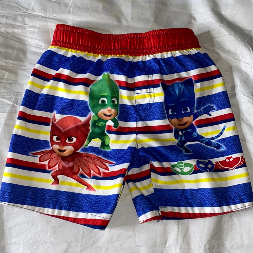 PJMasks swim trunks size 5T